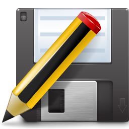 Free Document Save As Icon - png, ico and icns formats for Windows, Mac