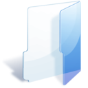 Free Folder Blue Icon - png, ico and icns formats for Windows, Mac OS X ...