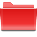 Free Folder Red Icon - png, ico and icns formats for Windows, Mac OS X ...