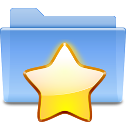 Free Folder Favorites Icon - png, ico and icns formats for Windows, Mac ...