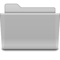 Free Folder Grey Icon - png, ico and icns formats for Windows, Mac OS X ...