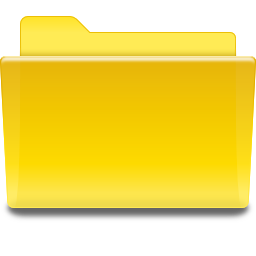 folder icon yellow
