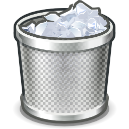 Free User Trash Full Icon - png, ico and icns formats for Windows, Mac ...