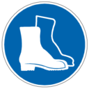 Free Pictogram Din Foot Protection Icon - png, ico and icns formats for ...