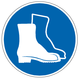 Free Pictogram Din Foot Protection Icon - png, ico and icns formats for ...